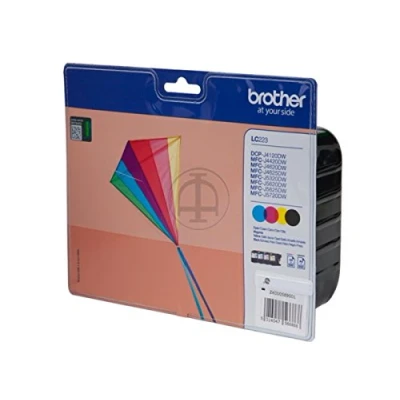 Afbeelding van brother original mFC j 5320 dW lC 223 (vAL bPDR) multiPack inktcartridge zwart, cyaan, magenta, geel 550 pagina&#039;s)