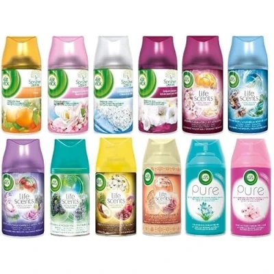 Afbeelding van AirWick Freshmatic Max Navulspray, automatisch, 250 ml, willekeurige mix, 6 stuks