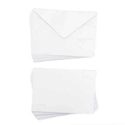 Afbeelding van Crafter&#039;s Companion A5 White Card&amp;Envelopes 50 st.
