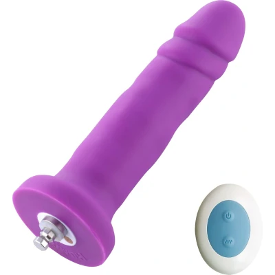 Afbeelding van Dildo Vibrerend inclusief Afstandsbediening 17 CM KlicLok Paars