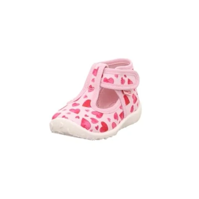 Afbeelding van superfit Slipper Spotty hartjes roze (medium)