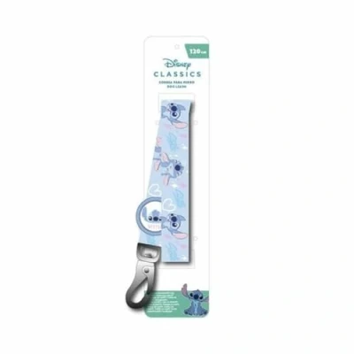 Afbeelding van Hondenriem Stitch Licht Blauw 120 cm Één maat