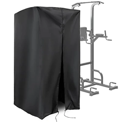 Afbeelding van Guisong Beschermhoes voor optrekbarstation, waterdichte en stofdichte hoes Power Tower/Pull Up Dip Station binnen of buiten