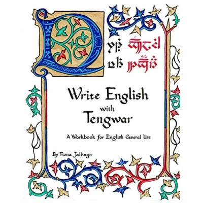 Afbeelding van Write Like an Elf English with Tengwar