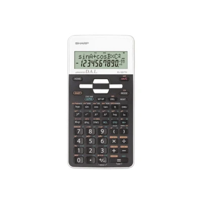 Afbeelding van Sharp EL 531TH calculator Pocket Wetenschappelijke rekenmachine Zwart, Wit