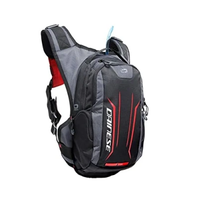 Afbeelding van Dainese Alligator Adventure Rugzak, motorrugzak met geïntegreerde 2 liter drinkzak, zwart/rood, N