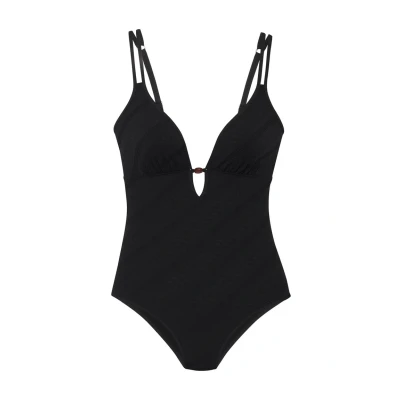 Afbeelding van s.Oliver Badpak, Dames, Maat: 34xA/B, Schwarz