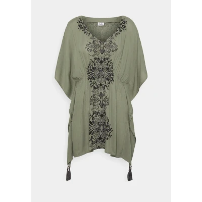 Afbeelding van Buffalo Tunic Strandaccessoire, Dames, Maat: 36/38, Khaki