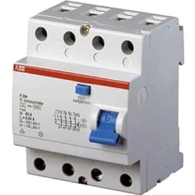Afbeelding van Abb system pro m compact aardlekschakelaar 4p 63 a 500ma f 204 0 5 2csf204101r4630