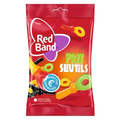 Afbeelding van Red Band Pretsleutels 180 Gram