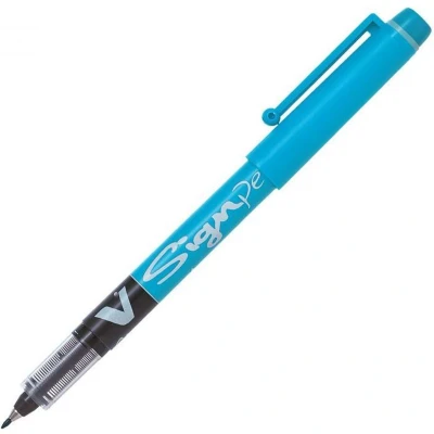 Afbeelding van Pilot Fineliner V Sign Pen licht blauw