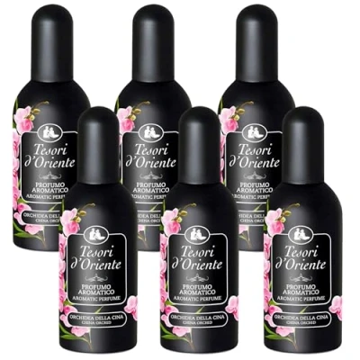 Afbeelding van Tesori d&#039;Oriente Orchidea della Cina Eau de Toilette 100 ml x6