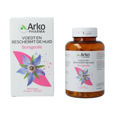 Afbeelding van Arkocaps Borageolie Capsules 180CP