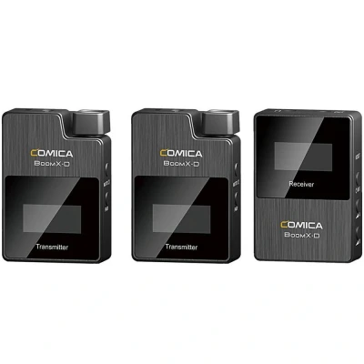 Afbeelding van Comica BoomX D D2 Draadloze Microfoon Met 2 Zenders