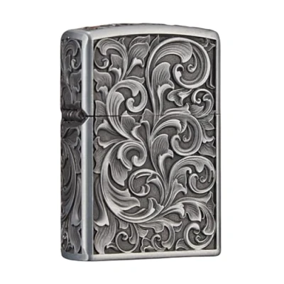 Afbeelding van junweideyi Chinese stijl aansteker van de geschenken, vervangbaar voor Zippo (alleen hoes), compatibele insert maat 3,6 cm x 1,2 5 cm, lichtere behuizing (stijl 6)