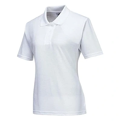 Afbeelding van Naples Dames Poloshirt maat Medium, White