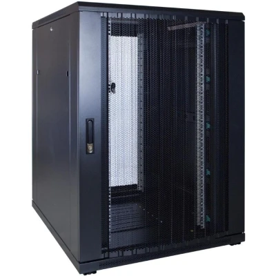 Afbeelding van DSIT 22U serverkast / serverbehuizing met geperforeerde deur 800x1000x1200mm (BxDxH) 19 inch