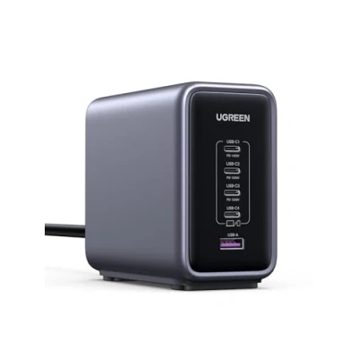 Afbeelding van UGREEN USB C Charger, Nexode 300W Oplader PD 3.1 GaN Lader 5 poorten PPS compatibel met MacBook Pro 2021 16&quot;, Air, Surface Book, iPhone 15 Max,