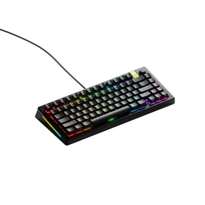 Afbeelding van Glorious Gaming GMMK 3 PRO HE: Rapid Trigger Keyboard, hall effect, aluminium behuizing, 8K polling, hotswap MX &amp; magnetische switches, modulair pakkingsysteem, TKL 75%, Amerikaanse QWERTY Zwart