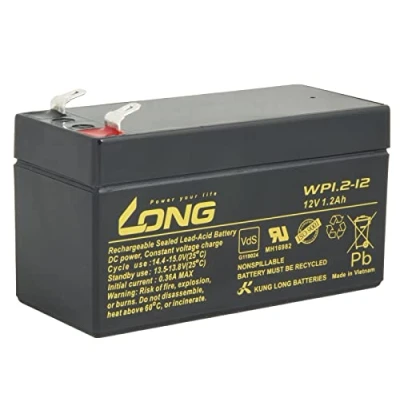 Afbeelding van LONG Lood zuur accu 12V 1,2Ah F1 (WP1.2 12)