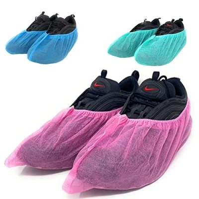 Afbeelding van Wegwerpoverschoenen van TNT Ultra Resistent 6 gram, wegwerpsokken, individuele beschermingsuitrusting, reiniging voor thuis, professionele omgevingen, hoeveelheid 100 200, 400 1000 stuks.