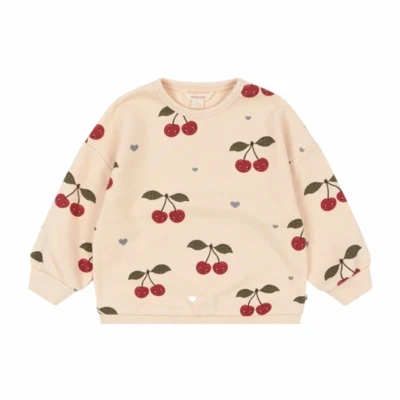 Afbeelding van KONGES SLØJD SWEAT SHIRT CHERRY BESTIE 2 jaar
