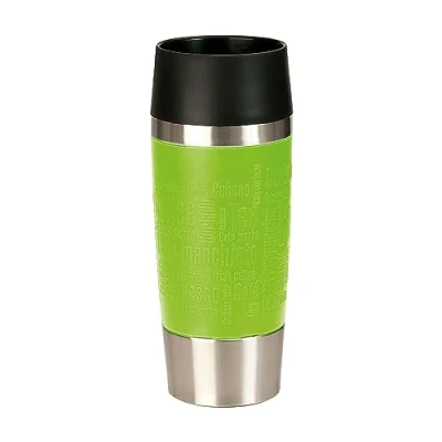 Afbeelding van EMSA 513357 Travel Mug Standaard Design, Thermobeker, 360 ml, Limoengroen