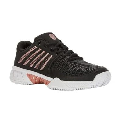 Afbeelding van K Swiss Express Light 3 HB Black/STgray/Rose Gold Schoenen Damesschoenen 39