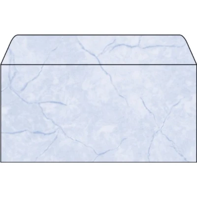 Afbeelding van SIGEL DU186 enveloppen graniet blauw, DIN lang, 50 stuks, rubber