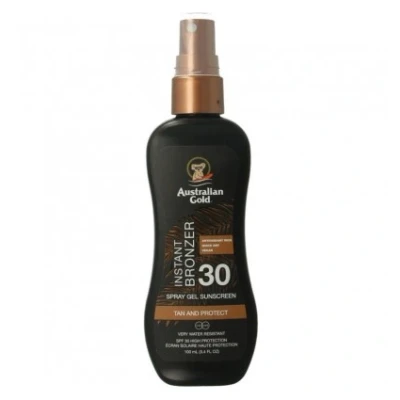 Afbeelding van Australian Gold Spray gel met bronzer SPF30 100 ml