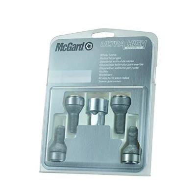 Afbeelding van 28028SL wielborgbout SL (Ultra High Security) M12 x 1,5, kogelzitting R12, schachtlengte 24,1 mm, totale lengte van de schroef 45,9 SW17, sleuteldiameter 28,6 mm