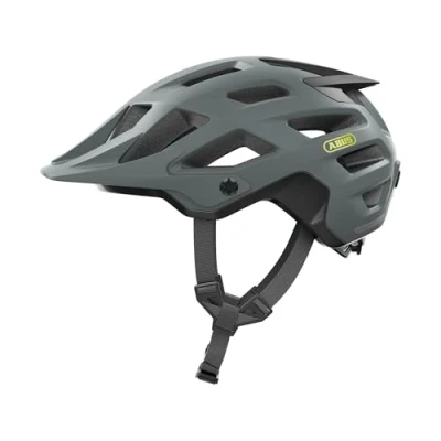 Afbeelding van Abus Moventor 2.0 MTB helm BikeTotaal.nl Grijs