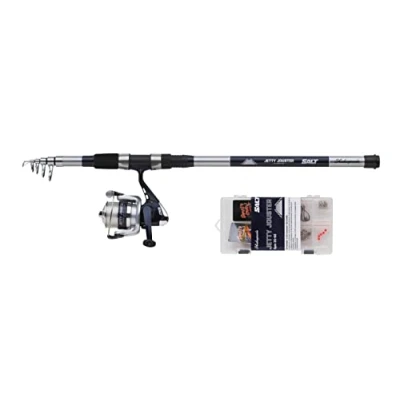 Afbeelding van Shakespeare Salt Jetty Jouster Tele Zeevis Combo set 2.40m (20 60g)