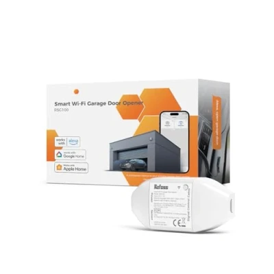 Afbeelding van Refoss WiFi Garagedeuropener Werkt met Apple HomeKit, Alexa, Google Home Afstandsbediening en Spraakopdrachten