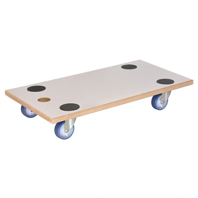 Afbeelding van WAGNER Transport dolly MM 1318 I 57,5 x 30 cm speciale coating draagvermogen 200 kg voor gevoelige vloeren zacht de vloer antislip pads beste mobiliteit 20131801