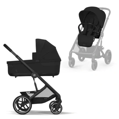 Afbeelding van Cybex Frame + WW Balios S Lux Moon Black/Black