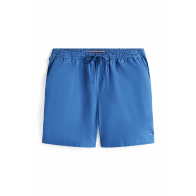 Afbeelding van Tommy Hilfiger Mercer Paper Touch Shorts, Heren, Maat: 28, Angora blue
