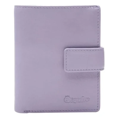 Afbeelding van Esquire Leren Portemonnee Viktoria 62 Wallet Lilac Paars