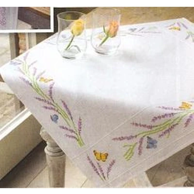 Afbeelding van Borduurpakket dimensions Butterfly and Zinnia om te borduren voorbedrukt (vlinders)