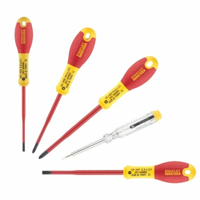 Afbeelding van Stanley fatmax pro vde 5 delige schroevendraaierset