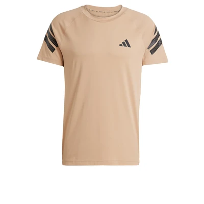 Afbeelding van adidas Performance Icon 3 Stripes T shirt Heren Bruin M