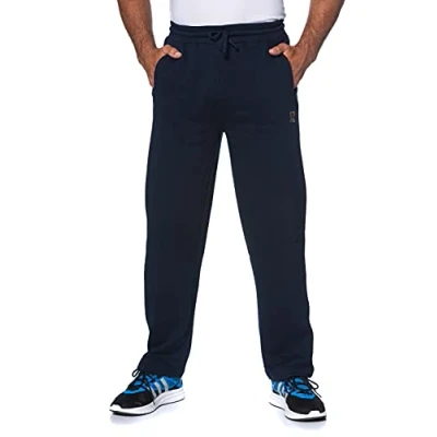 Afbeelding van JP 1880 Heren grote maten Menswear L 8XL joggingbroek, basic, recht gesneden, basic fit, tot donker marine 2XT 702635730 2XT, donkermarine, XXL Lang