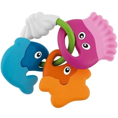 Afbeelding van Chicco Baby Senses Sea Creatures Teether Rattles (Multicolour, Elk Gender)