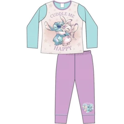 Afbeelding van Lilo en Stitch Pyjama Maat 110/116 Disney Pyjamajasje pyjamabroek Multi Colour
