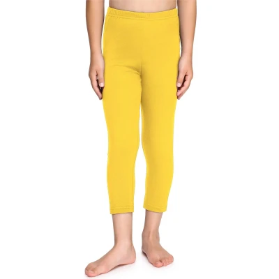 Afbeelding van Merry Style Meisjes Leggings Sport Vrijetijdsbroek Capri Katoen MS MS10 226 LE Geel 158