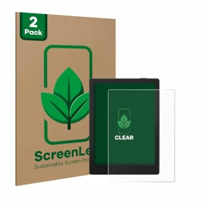 Afbeelding van ScreenLeaf Screenprotector voor Onyx Boox Go 6 Duurzame schermbescherming Folie Beschermfolie transparant (2 Stuks)