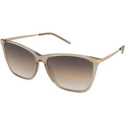 Afbeelding van Hugo BOSS Donna 1661/S 84A/PR Occhiali da sole Acetato Beige Multicolore Squadrata Sfumato