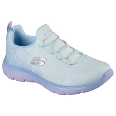 Afbeelding van NU 20% KORTING: Skechers Slip on sneakers Summits , trainingsschoen, sneaker, instapper, lage schoen met bungee sluiting