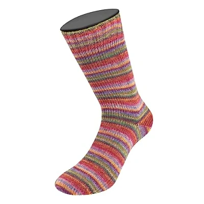 Afbeelding van LANA GROSSA Landlust die Sokkenwol, sokkengaren van merinowol in verschillende kleuren, handbreigaren 80% scheerwol (merino) en 20% polyamide, 100 g wol voor breien haken, 420 m garen