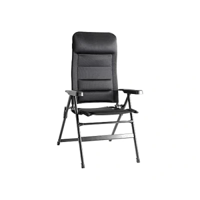 Afbeelding van Brunner Aravel 3 D Medium Campingstoel 4 poot/poten Zwart